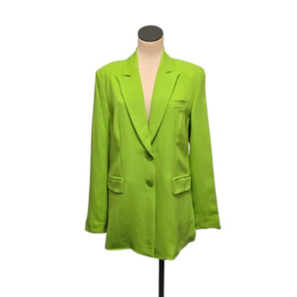 LITA by Ciara Blazer Womens Large Relaxed Fit Italy Viscose Jacket